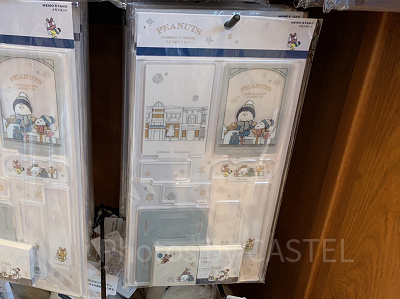 スヌーピーメモスタンド（USJクリスマスグッズ2023）