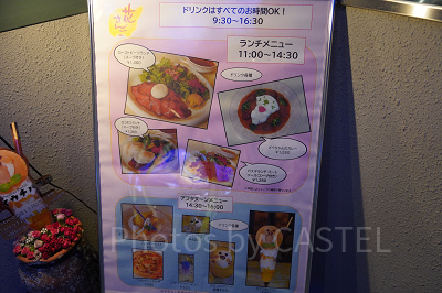 レストラン「花さんご」のメニュー