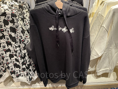 ミッキーフェイスビッグシルエットパーカー