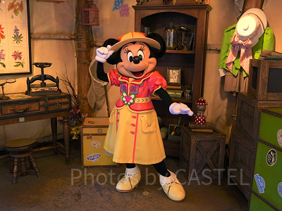 ミッキー＆フレンズ・グリーティングトレイル：ミニー