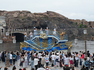 ミッキー＆フレンズのハーバーグリーティング“タイム・トゥ・シャイン！”（過去開催時の写真）