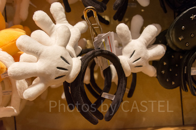 ミッキーグローブカチューシャ 