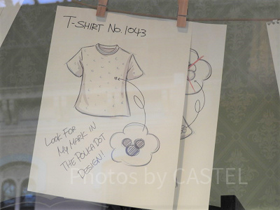 スケッチにミッキーが…