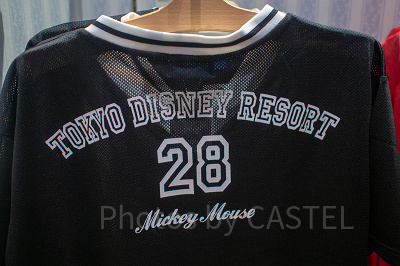 ミッキーメッシュTシャツ（背中）