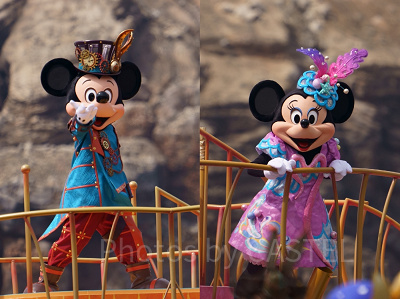 ミッキー＆ミニー（お着替え後）