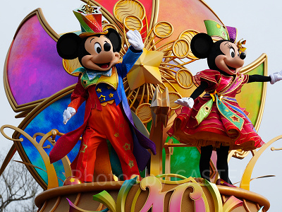 東京ディズニーランド 40周年 ハーモニーインカラー トート