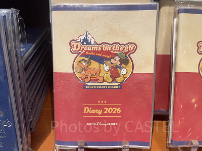 ミッキーマウスと仲間たち（イラスト）デザインの手帳