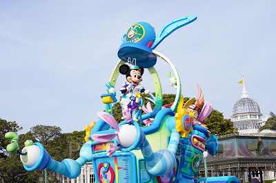 「うさたま大脱走！」のミッキーマウス