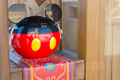 ミッキーシェイプのポップコーンバケット