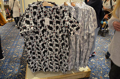 ミッキー半袖シャツ（ブラック） 