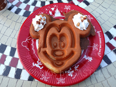 ミッキーワッフル(メイプルソース)