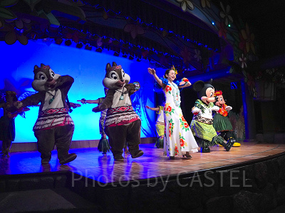 ミッキーのレインボールアウ