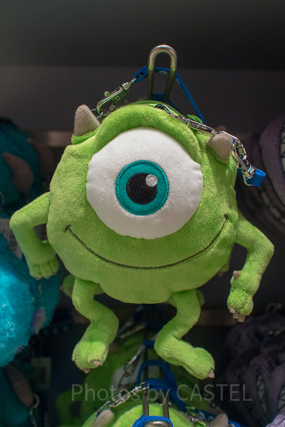 マイクぬいぐるみパスケース