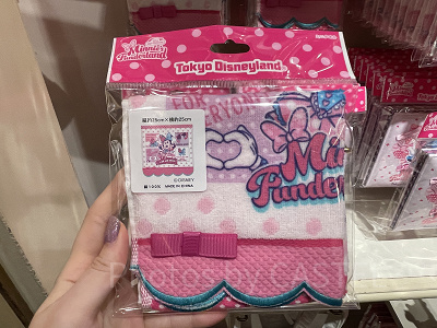 ミニタオル（ミニーのファンダーランドグッズ）