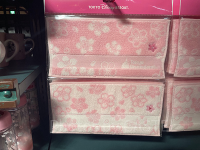 ミニタオルセット（ディズニー桜グッズ2023）