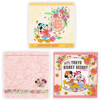 ミニタオルセット(ディズニー春のお花グッズ)