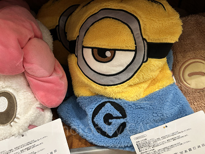 ミニオンのブランケット
