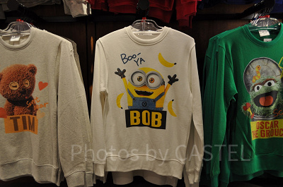 ミニオン「ボブ×バナナ」のトレーナー