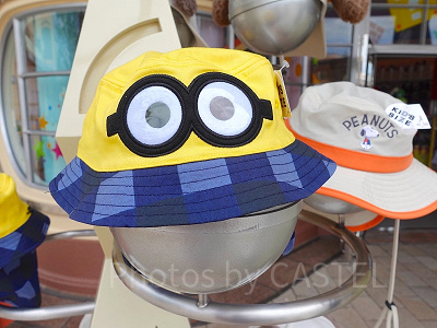 ミニオンのバケットハット　ボブ（キッズ用）