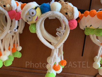 ミニオンカチューシャ（USJクリスマスグッズ2023）