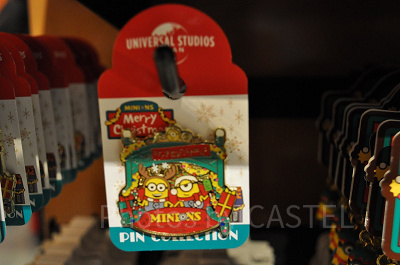 MINION MERRY CHRISTMASピンバッチ