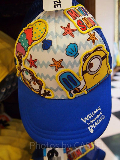 ミニオン「MINIONS SUMMER」シリーズのワッペンキャップ