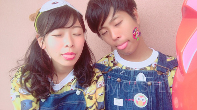 ミニオンおそろコーデ