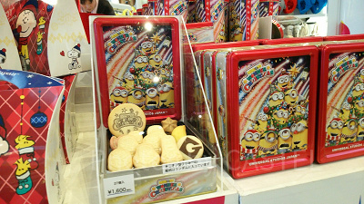 ミニオンのクリスマス限定クッキーはいろんなミニオンと会える(2018年)