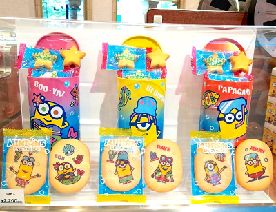 MINIONS ENJOY the SEAのプリントクッキー