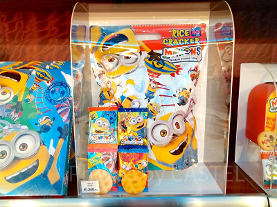 ミニオン「MINIONS TRAVEL」シリーズのライスクラッカー／約60枚入り