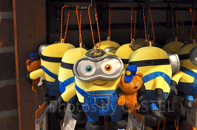 MINIONS TRAVELぬいぐるみキーチェーン
