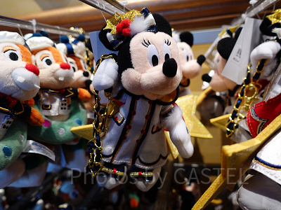 ミニーぬいぐるみバッジ