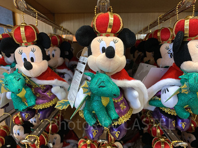 ミニーぬいぐるみバッジ