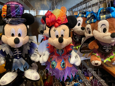 ミニーぬいぐるみバッジ