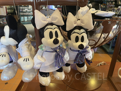 ディズニー 100周年 ぬいぐるみバッジ ミッキー ミニー ぬいば