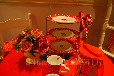 ミニーちゃんのアフタヌーンティーセット