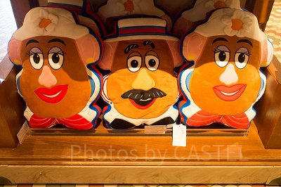 ミスター・ポテトヘッド&ミセス・ポテトヘッドリバーシクッション