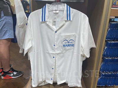 海軍シャツ（USJワンピースグッズ）