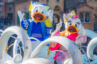 お正月ディズニーのハーバーグリーティング(イメージ)
