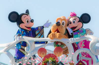 お正月のプログラム(ディズニーシー)