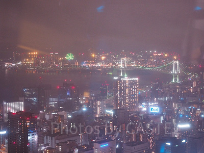 東京タワーからの夜景