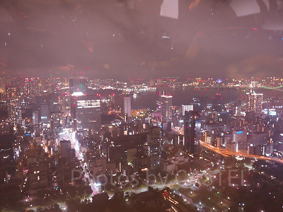 トップデッキからの夜景