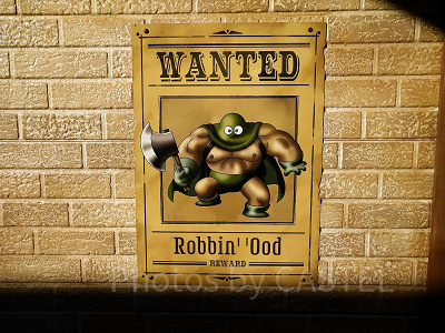 ニジゲンノモリ／ドラゴンクエストアイランドの「カンダタ盗賊団」手配書