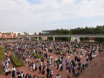 ノースゲート:8時30分頃撮影