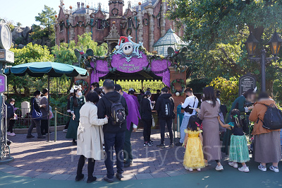 11月ディズニーランド混雑レポ：ホーンテッドマンション