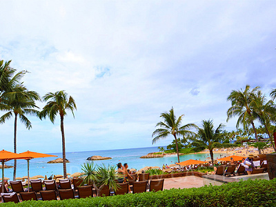 アマアマからのオーシャンビューの景色