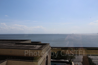東京湾が見えるオーシャンビュー