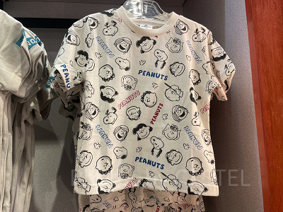 総柄Tシャツ（白・キッズ）