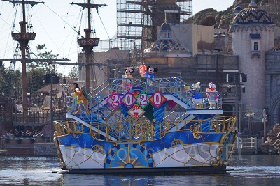 ディズニーシーのニューイヤーズグリーティング概要