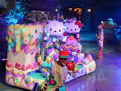 サンリオピューロランドのミラクルギフトパレード